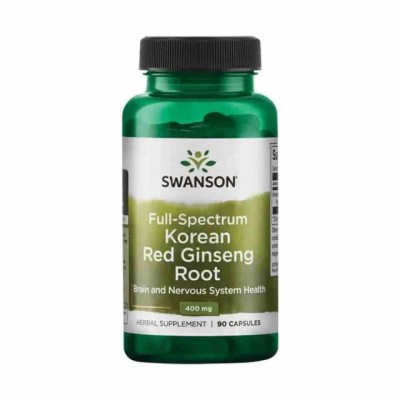 Ginseng Korean 400mg Swanson Vitaking 90cps foto