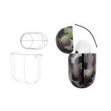 Husa airpods pro cu inel prindere camuflaj, Flippy