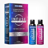 Set 2 x gel, Swiss Navy Infuse 2in1 Arousal, unisex, pentru cresterea libidoului si imbunatatirea performantelor sexuale, 2 x 59 ml