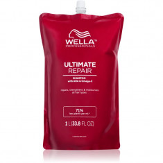 Wella Professionals Ultimate Repair Shampoo șampon fortifiant pentru păr deteriorat náhradní náplň 1000 ml