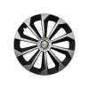 Set 4 Capace Roti 14 inchi (R14) Fame Gri-Negru, Compatibile Cu Alfa Romeo, Autohelix MSA