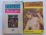MARCHIZUL DE SADE - CRIMELE IUBIRII + JUSTINE. NENOROCIRILE VIRTUTII