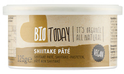 Crema vegana cu shiitake bio 125g Bio Today foto