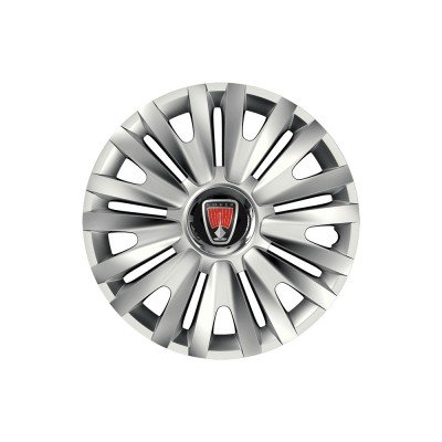 Set 4 capace roti Cu Inel Cromat Royal pentru gama auto Rover foto