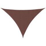 Cumpara ieftin Parasolar, maro, 3x4x5 m, tesatura oxford, triunghiular