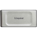 SSD extern portabil Kingston XS2000, 500GB, USB 3.2, Argintiu