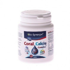 Calciu Coral Complex 60cps Bio Synergie foto