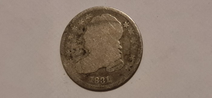 S.U.A. - 10 cent 1831.