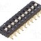 Intrerupator DIP, 2 pozitii, montare SMT, 10 sectiuni, OMRON OCB - A6S-0104-H