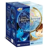 Cumpara ieftin Set educativ - Glob terestru ziua, bolta cerului noaptea
