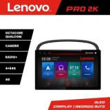 Navigatie Peugeot 607 Lenovo PRO 4+64 13 inch 2K android 4G DSP gps internet Kit-607 CarStore Technology