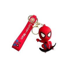 Figurină breloc Spider-Man, roșu-albastru-negru, modele asortate, 5cm