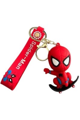 Figurină breloc Spider-Man, roșu-albastru-negru, modele asortate, 5cm foto