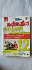 MATEMATICA DE EXCELENTA VOLUMUL 2 ANALIZA MATEMATICA CLASA A 12 A PENTRU CONCURSURI OLIMPIADE CENTRE DE EXCELENTA MUSUROIA BOROICA