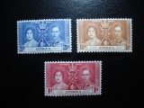 ANTIGUA 1937 SERIE INCORONAREA GEORGE VI MH