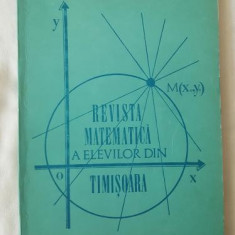 Revista Matematica a elevilor din Timisoara 1982 Nr 1