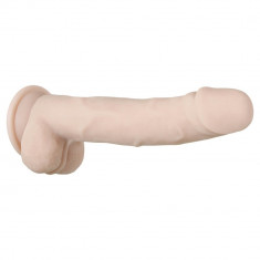 Dildo Clasic Real Supple Poseable, Natural, 24 cm