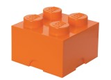 Cumpara ieftin Cutie depozitare LEGO 2x2 portocaliu, LEGO&reg;