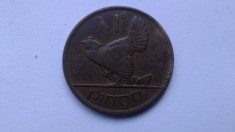 Irlanda 1penny 1928 foto