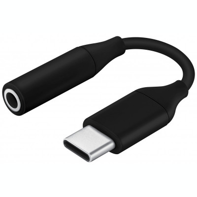 Adaptor Audio USB Type-C la 3.5 mm Samsung Galaxy Note 10 / Note 10+ / S10 Lite, EE-UC10J, Negru foto