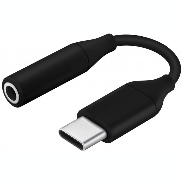 Adaptor Audio USB Type-C la 3.5 mm Samsung Galaxy Note 10 / Note 10+ / S10 Lite, EE-UC10J, Negru