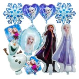 Set decorațiuni petrecere copii Frozen Elsa și Ana