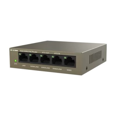 Router 4 porturi Gigabit PoE+, 55W, 1 port RJ45 Gigabit, management - IP-COM M20-PoE foto