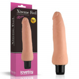 Vibrator realist pentru penis cu vibrații 20 cm