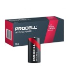 10x PROCELL INTENSE POWER (Duracell Industrial) LR20 D Baterie alcalina