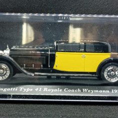 Macheta Bugatti Type 41 Royale Coach Weymann - Ixo/Altaya 1/43
