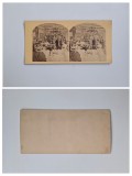 Fotografie stereoscopica de colectie, Fotograf anonim, Scena de gen (serata, boudoir), Europa, ca. 1880