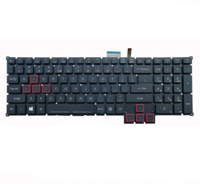 Tastatura Laptop, Acer, Predator 15, Predator 17, G9-591, G9-591R, G9-592, G9-593, G9-791, G9-791G, G9-792, G5-793, iluminata, us foto