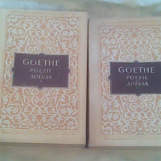 Poezie si adevar I-II-J.W.Goethe