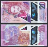 INSULELE CARAIBE █ bancnota █ 20 Dollars █ 2019 █ P58 █ POLYMER █ UNC necirculata