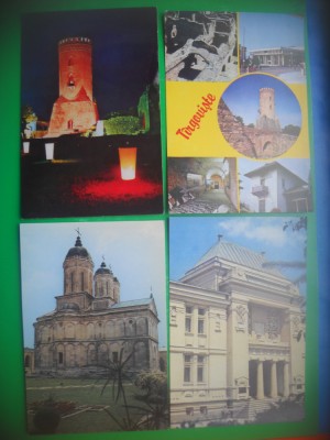 HOPCT LOT 3346 - 4 CARTI POSTALE-TARGOVISTE .-JUD-DAMBOVITA-NECIRCULATE foto