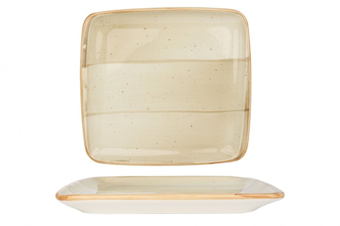 Bonna Placa de service - Aura Terrain - Por&Aring;&pound;elan - 22x20 cm - set de 2