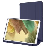 Techsuit - Flex Trifold (with Pencil Holder) - Samsung Galaxy Tab A7 Lite - Dark Blue