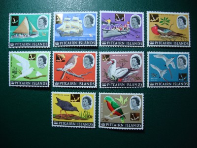 PTCAIRN ISLANDS 1967 ELISABETA II SUPRATIPAR MH foto