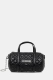 Love Moschino geantă culoarea negru, JC4249PP0MLA000B