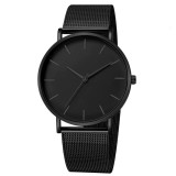 Cumpara ieftin Ceas Barbatesc Geneva Fusion Negru, Elegant, Quartz, Analogic, Curea Metal Neagra
