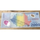 (1) Romania bancnota 2000 lei 1999