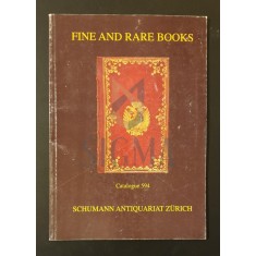 Fine and rare books * Catalogue 594