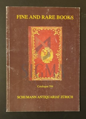 Fine and rare books * Catalogue 594 foto