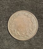 Moneda 5 bani 1867 Heaton