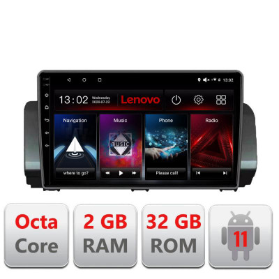 Navigatie dedicata Dacia Logan Sandero Jogger LOGAN-2022 fara ecran de fabrica Lenovo Octa Core cu Android Radio Bluetooth Inte CarStore Technology foto