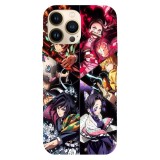 Husa compatibila cu Apple iPhone 15 Pro Max model Demon Slayer Team, Silicon, TPU, Viceversa, Transparent, Carcasa