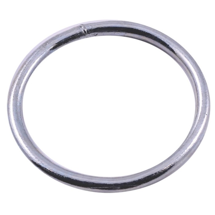 Inel metalic, galvanizat, grosime 7 mm, diametru 52 mm, 50 buc / set