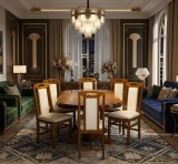 Set masa living SB Nork plus 6 scaune SB Tim nuc