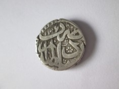 Rara! Afghanistan 1 Rupee 1880-1891(1297-1308) argint Abdur Rahman foto