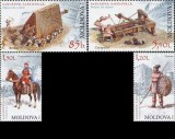 MOLDOVA 2012, Moldova medievală (mașini de război și echipament militar), MNH, Nestampilat